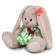 Soft toy "Bunny mi in a striped dress", 15 cm