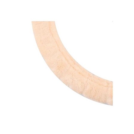 Braid fur is a fur., L beige SkyWay, with a stitching ECO, S01107024-1