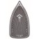 Iron ECON ECO-BI2401, 2400 W, ceramic soles, 140 ml, turquoise with white