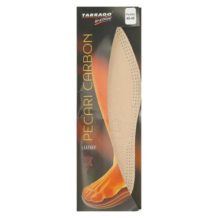 Antibacterial, two-layer, 45-46r-r insoles insoles, pair, light-gray color, Pecari Carbon-2