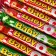 Saharyst candy "Vabu", orange, grapes, strawberries, peach, 25 g