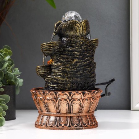 The desktop fountain from the network, the lighting "Elder" 22.5x15x15 cm-3