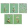 Notebook of 48 sheets in the cell "Avocado Life", cover coated cardboard, UV-fluid, texture, block offset, mix