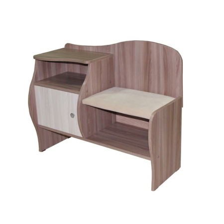 Shoewoman Wave, 855x380x750, ash shimo