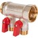 Collector Stout SMB 6210 011202, 1/2 ", 2 exits, with ball valves 1"