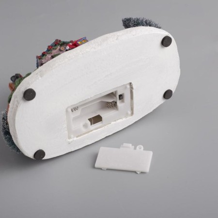 LED figure "Christmas train" 17 × 12 × 9 cm, polystone, batteries AAAX2 (not complete), glow of warm white-2