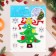 Stickers on the windows "New Year" Christmas tree, snowflakes, 21.5 x 16.5 cm