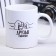 Grandfather sublimation mug 320 ml, with application