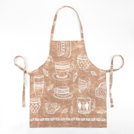 Apron "Dolyana" Cup of TeA 60x65cm, 100% cotton, 164 g/m2-2