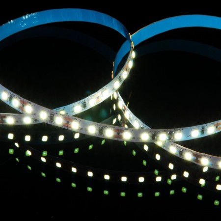 Set of LED tape IP20, 12V 4.8W 60led/m, 2835, glow cold white-2
