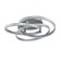 Ceiling Lamp Indigo, 14002/3C Silver. 3x80W, LED, 4900LM, 3000-6000K, remote control, 720x720x185 mm, white matte color