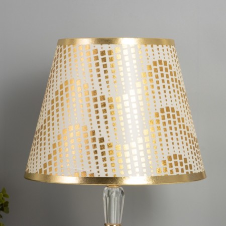 Table lamp "Atomic" 1x40W E27+LED 5W Gold 25x25x38cm-2