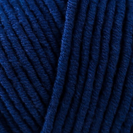 Yarn "Jeans Plus" 55% cotton, 45% acrylic 160m/100g (54 blue)-2