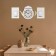 Wall -wall clocks for the kitchen "Teaker and two cups", silent, 29 x 34 cm, white, aa