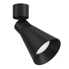 Technical C061CL-01B, GU10, 1x10 W, 80x80x150 mm, black lamp