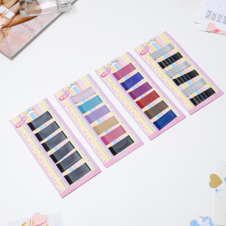 Invisibility for hair "Classic" (set 60 pcs) Assorted No. 1,2,3,4, 5.2 cm 5.5 cm-2