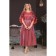 Female dress, size 50, terracotta color