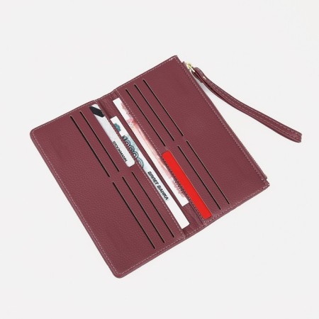 Women's wallet on magnets, powder color-3