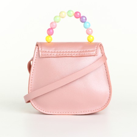 Baby bag on the valve, pink color-1