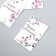 Cardboard "Tenderness" set 10 pcs (5 types) 4x6 cm