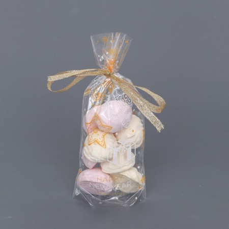 Package Packing BOPP, with a bottom fold, "Greet with a gift" 9*19 cm-1