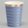 Paper glass "Golden stripes", 6 pcs.