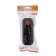 Rosperture block TDM "People" 2-seater, s/s, with a switch 16 a, black, SQ1806-0424