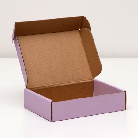 Self -charged box, lilac 21 x 15 x 5 cm-1