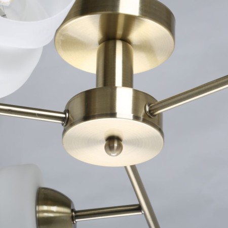 Chandelier "Accent", size 76x15x76 cm, 240W 6xe27-7