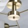 Chandelier "Accent", size 76x15x76 cm, 240W 6xe27