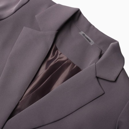 Female jacket, gray color, size m (44)-5
