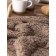 Texrepublic blanket, size 150x200 cm, brown color