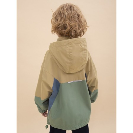 Windbreaker for boys, height 146 cm, sandy color-8