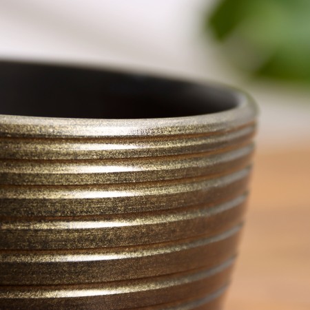 Flower pot "sophistication" brown, 0.5 l-2