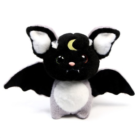 Soft toy "bat", 23 cm, black color-3