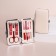 Manicure set, 7 items, in case, beige color