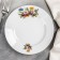 Porcelain plate "Bouquet of flowers", d = 20 cm, white