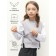 Knitted children's vests Amarobaby Bow, height 140 cm, color gray color