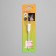 LED candle "Figure 0", 14.5 cm, from batteries LR1130x3 (included), glow of multi (RGB)