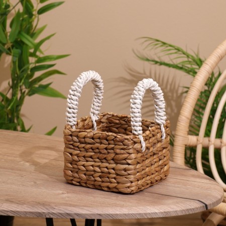 Wicker basket 16x17x20 cm