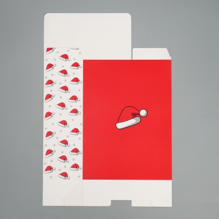 Folding box "with NG", 22 x 30 x 10 cm, new year-6