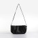 Bag Cross-Bodi with a zipper, black color