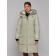 Coat insulated winter female, size 44, color light green