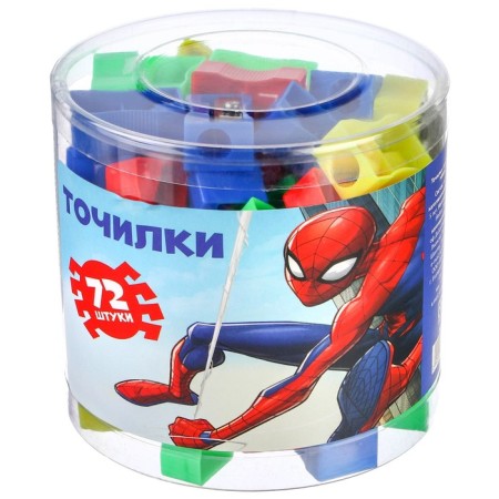 Plastic grinder "Classic", mix, spider-man-8