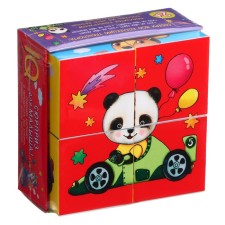 Smart cubes “Who is rushing to what?”, In the subsurrent, 4 pieces