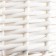Wicker basket, 23x23x12.5x28 cm, white, willow