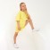 Kids (T -shirt, shorts) minku: casual collection color lemon, height 146