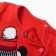 Kit for children, red color, height 56-62 cm