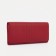 Women's wallet on magnets, red color