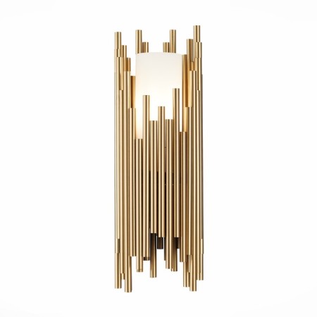 Sconces st. SL1629.301.01. Cesena. 1x40 W, E14, 15x44.5 cm, brass color